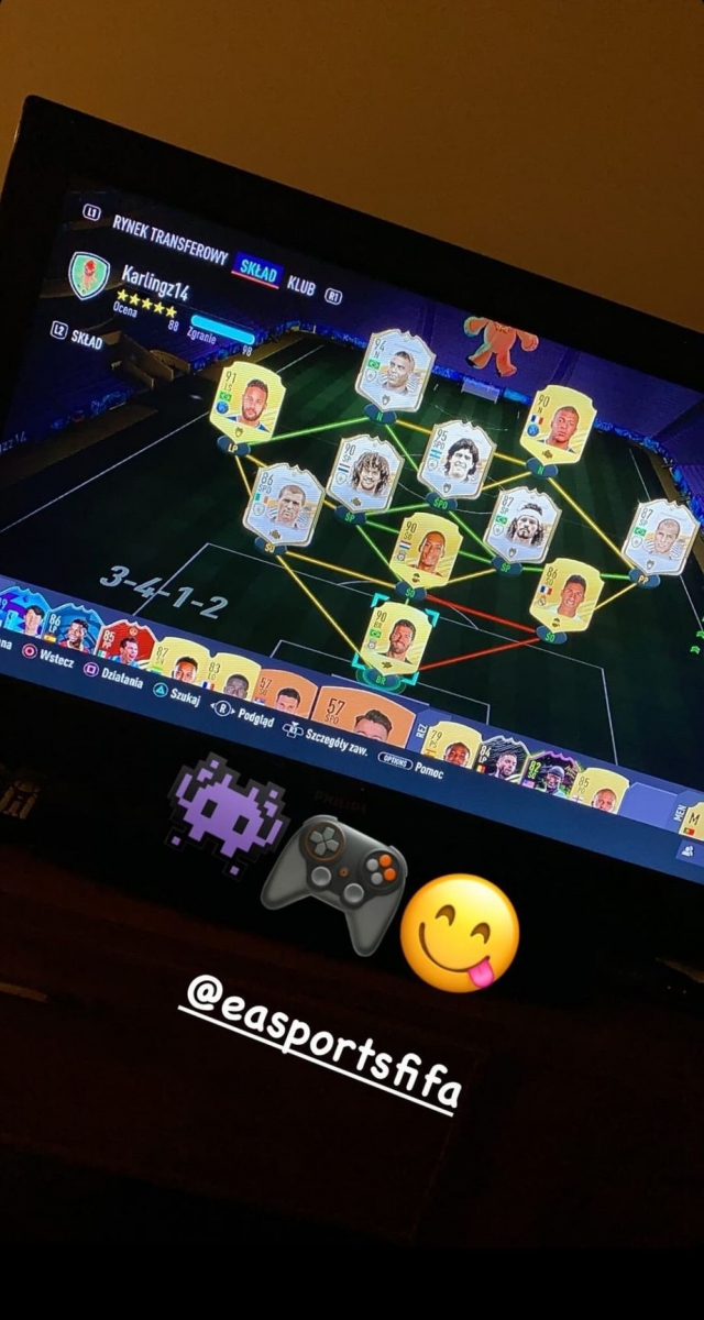 SKŁAD Michała Karbownika w grze FIFA 21!